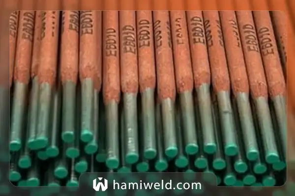 معنی حروف و اعداد در کدهای الکترود جوشکاری