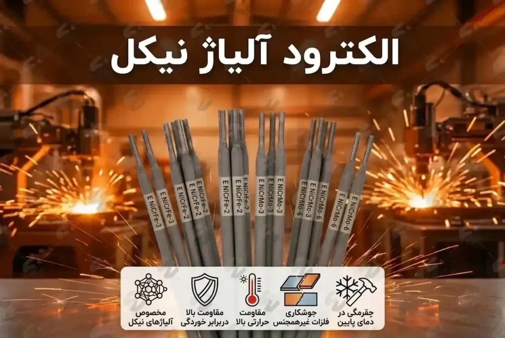 قیمت الکترود آلیاژ نیکل