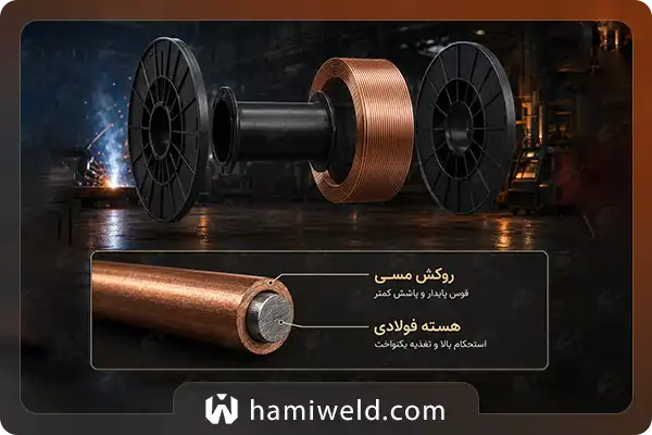 قرقره سیم جوش CO2